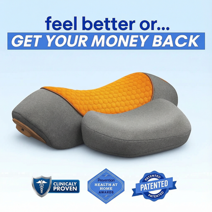 3-i-1 nakkemassagepude