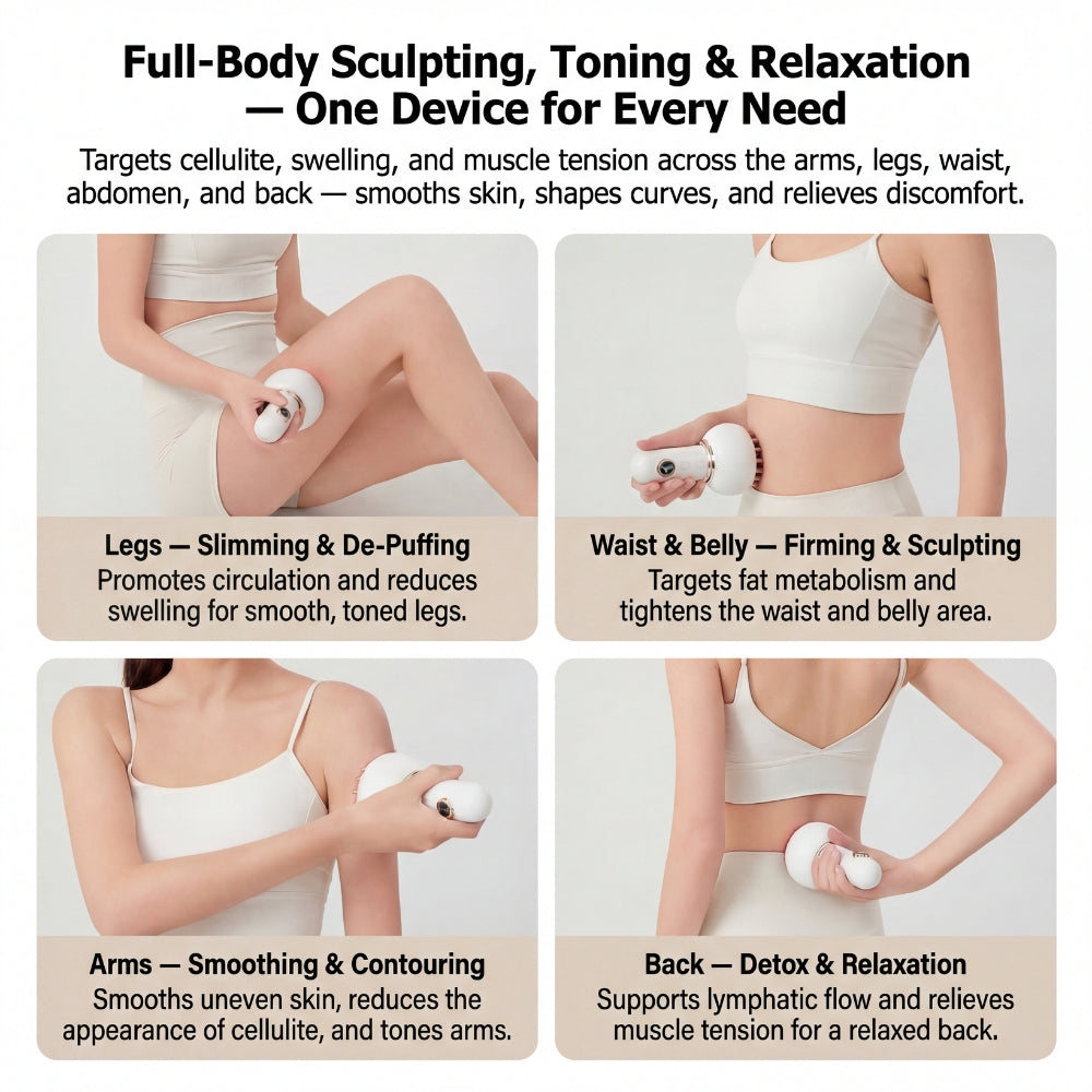 Thermo‑Pulse™ Massageapparat til cellulite og lymfedrænage