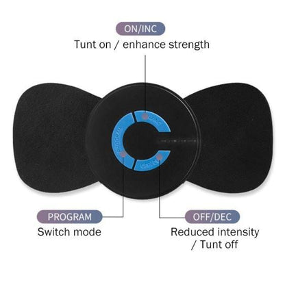 Bærbar elektrisk sommerfuglmassager