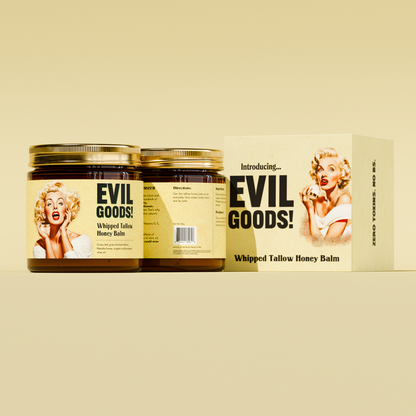 EVIL GOODS Pisket oksetalg og Manuka-honningbalsam