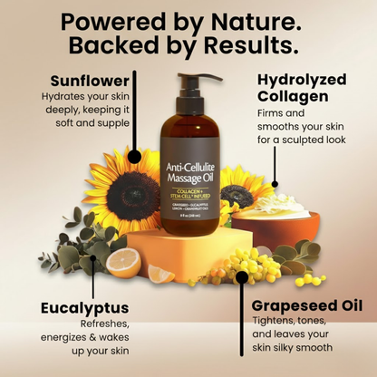 Anti-cellulite massageolie