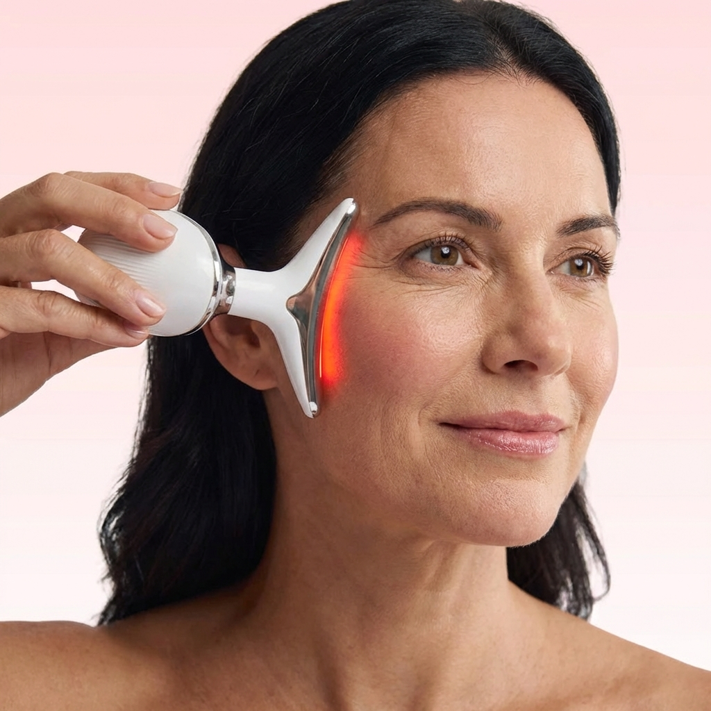 Multifunktionel 7-i-1 ansigts- og nakkemassageapparat