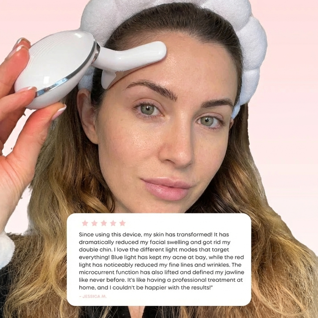 7-i-1 LED ansigtsskulptør