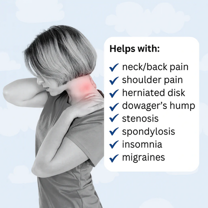 3-i-1 nakkemassagepude